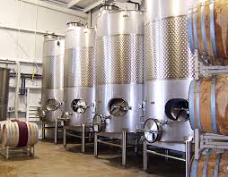 Winery tanks